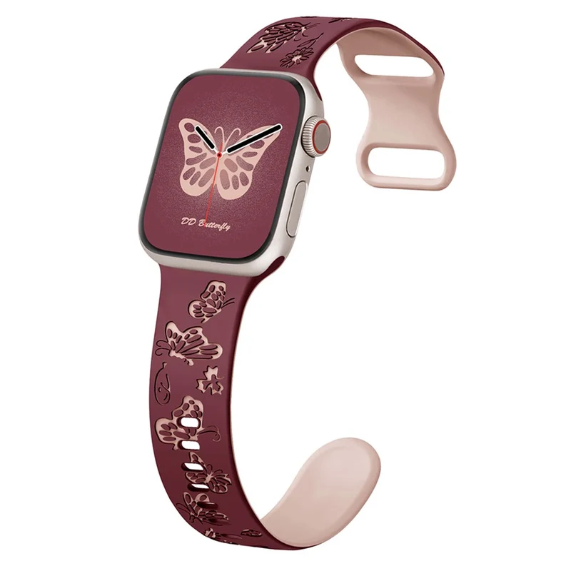 Wirklich Angenehm Apple Smartwatch Silikon Universell Armband