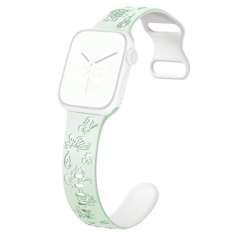 Wirklich Angenehm Apple Smartwatch Silikon Universell Armband