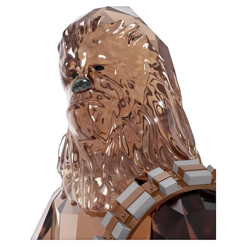 Swarovski Figur Unisex Star Wars Chewbacca Kristall Braun 5597043