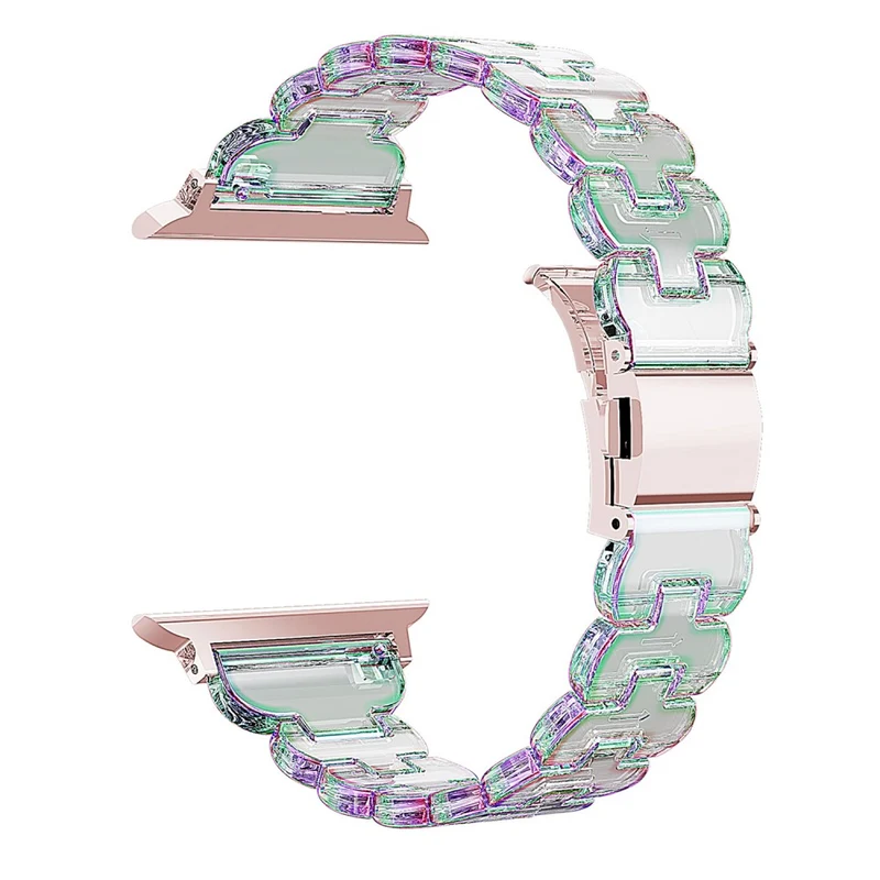 Stilvoll Apple Smartwatch Plastik Universell Armband