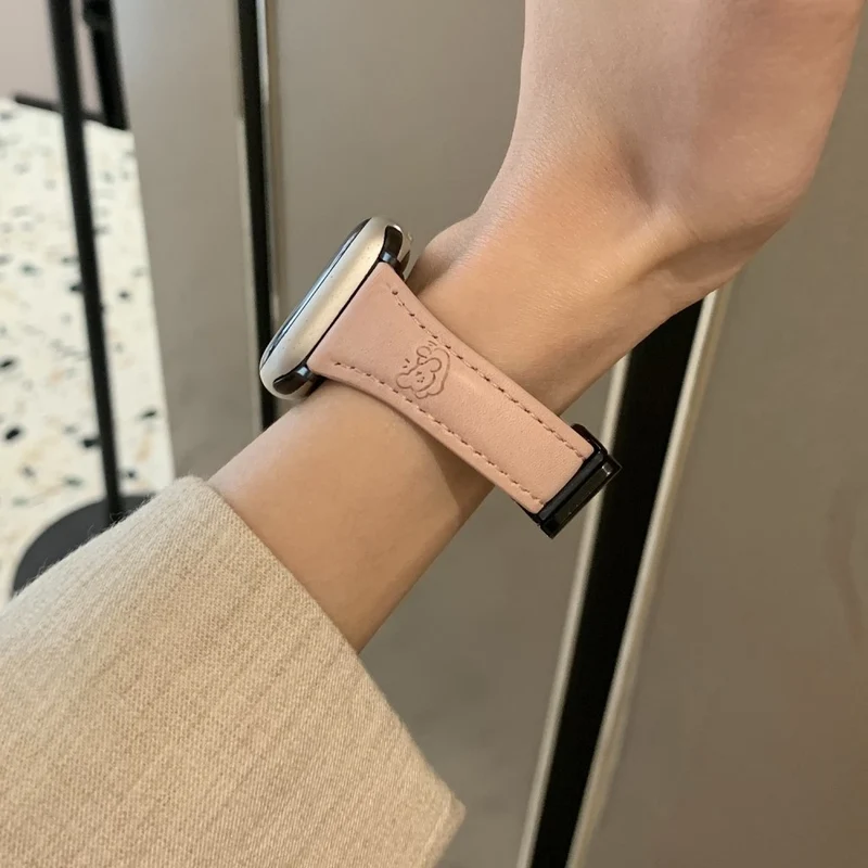 Mega Bequem Apple Smartwatch Kunstleder Universell Armband