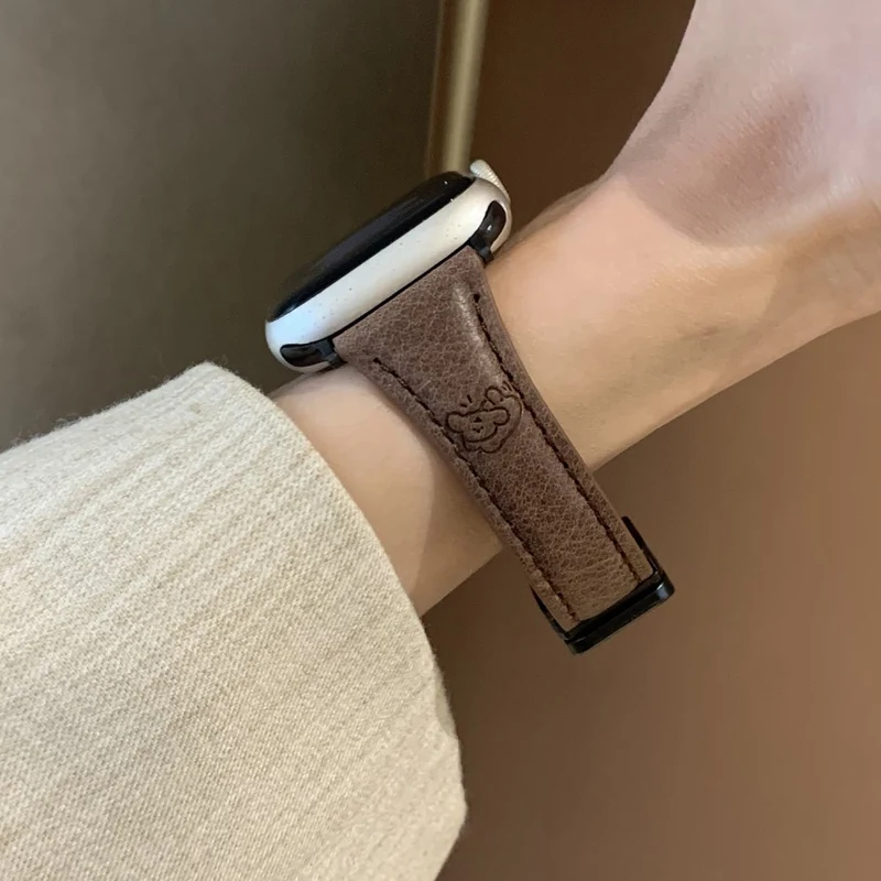 Megastark Apple Smartwatch Kunstleder Universell Armband
