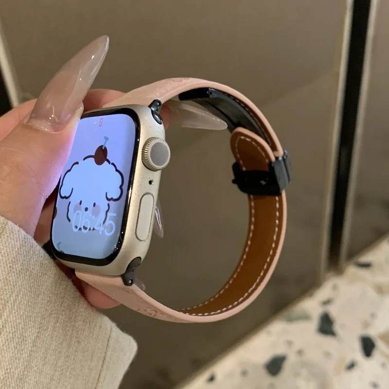Megastark Apple Smartwatch Kunstleder Universell Armband