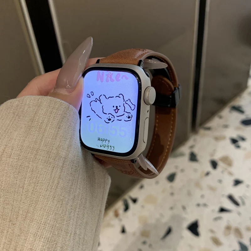 Megastark Apple Smartwatch Kunstleder Universell Armband