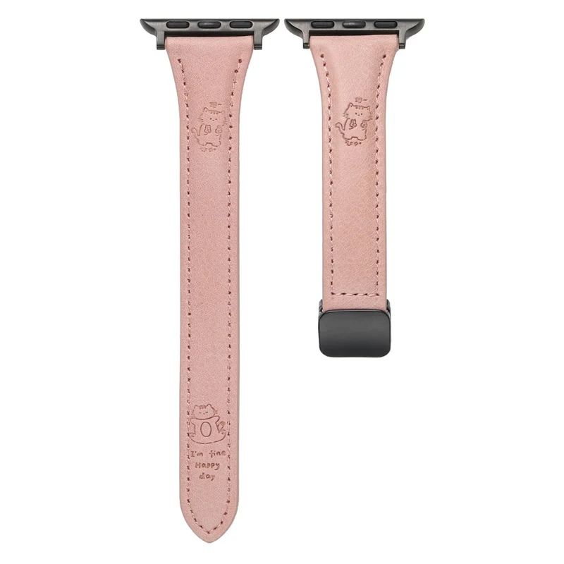 Haltbar Apple Smartwatch Kunstleder Universell Armband