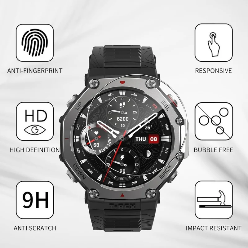 Amazfit T-Rex 3 Glas HD Displayschutz