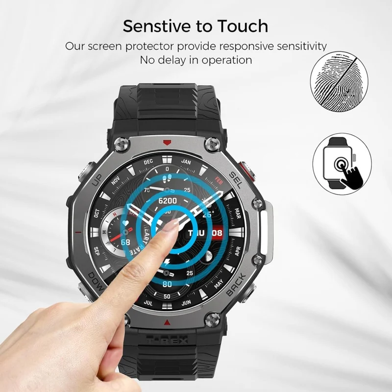 Amazfit T-Rex 3 Glas HD Displayschutz