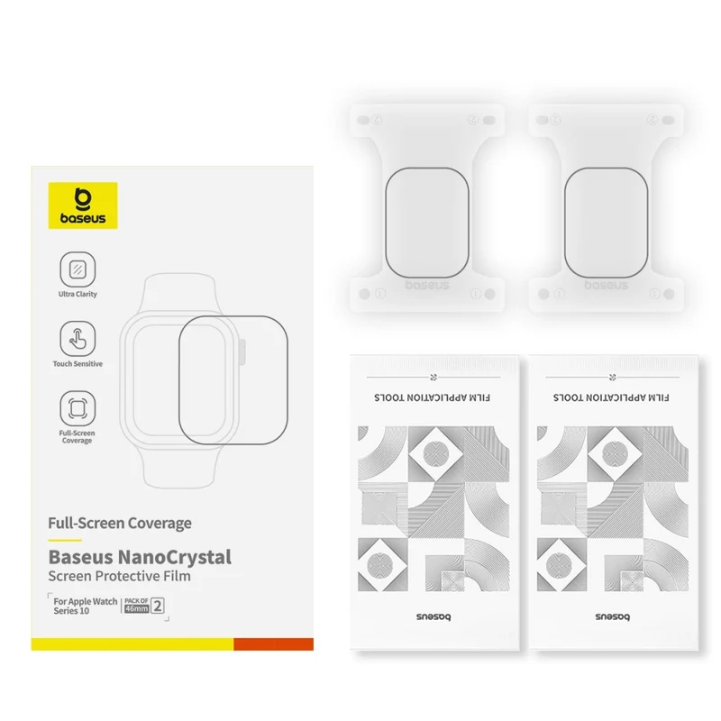Apple Watch Series 10 42mm Silikon Displayschutz