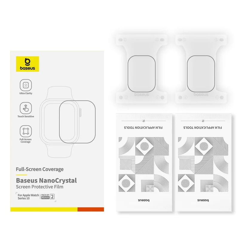 Apple Watch Series 10 46mm Silikon Displayschutz