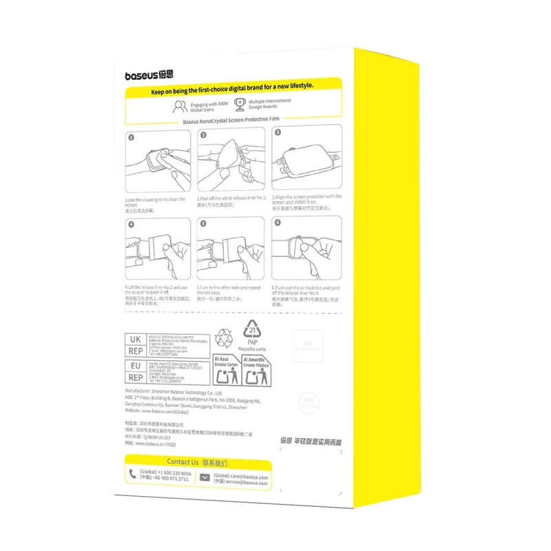 Apple Watch Series 10 46mm Silikon Displayschutz