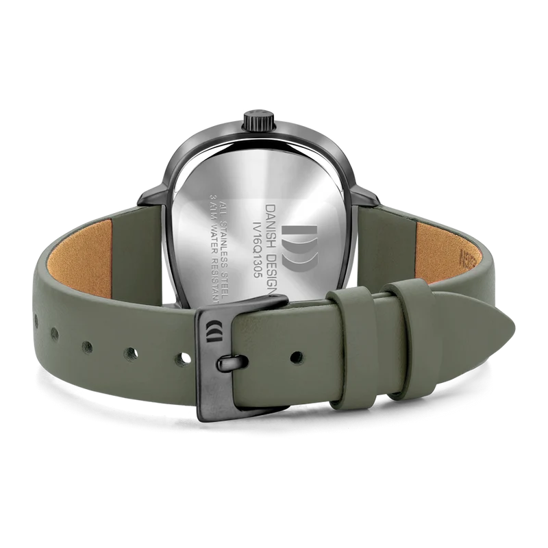 Danish Design Elvsten IV16Q1305 Damen Armbanduhr Grau • Mineralglas • Skandinavisches Design