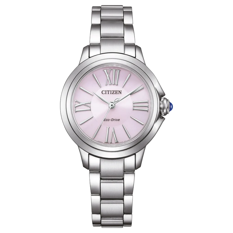 Citizen L EM1160-58X Damenuhr Rosa • Saphirglas • Eco-Drive Solar