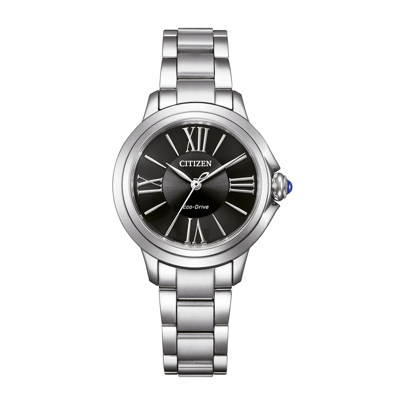 Citizen L EM1160-58X Damenuhr Rosa • Saphirglas • Eco-Drive Solar