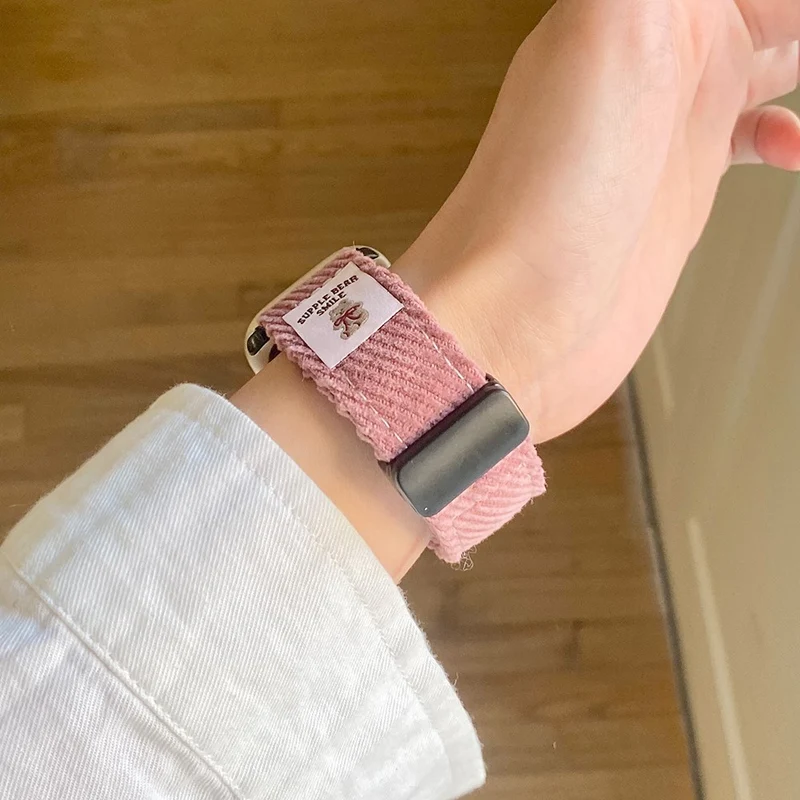 Mega Süß Apple Smartwatch Filz Universell Armband