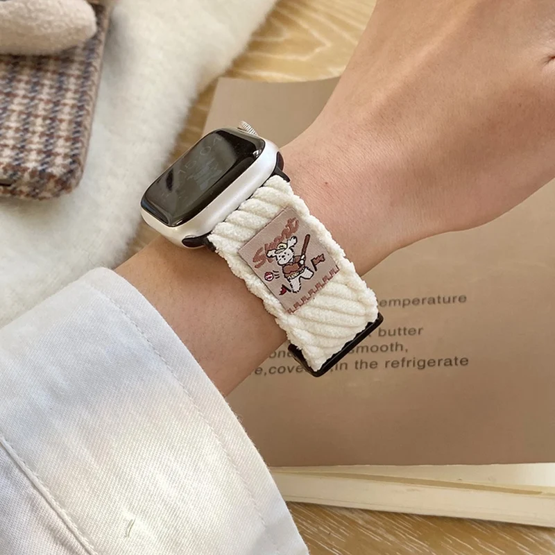 Mega Süß Apple Smartwatch Filz Universell Armband