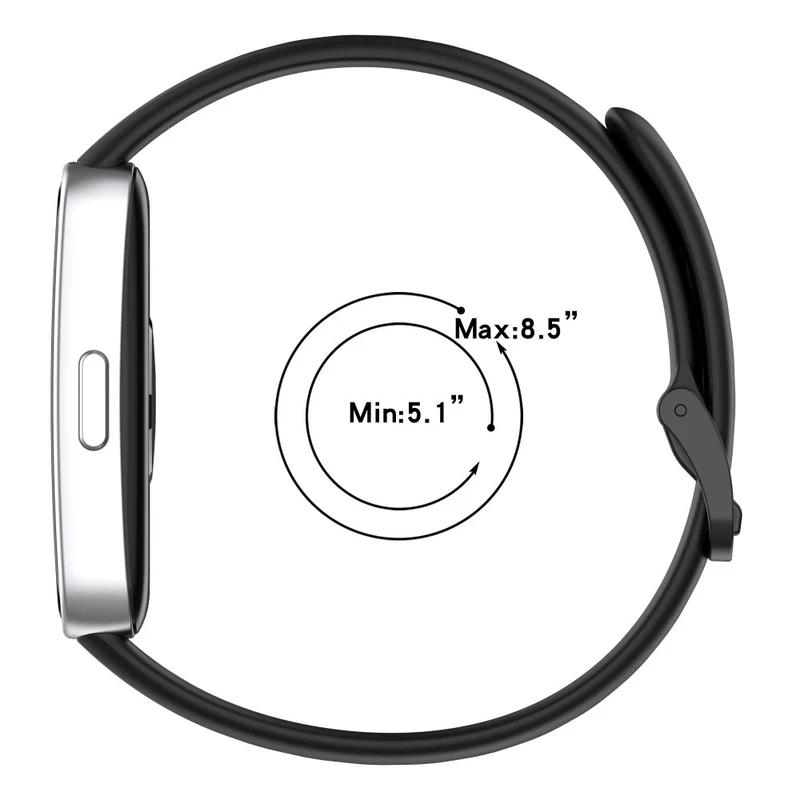Weich Huawei Band 9 / Huawei Band 8 Silikon Universell Armband
