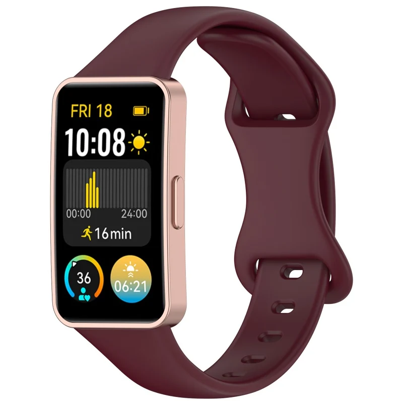 Unglaublich Bequem Huawei Band 9 / Huawei Band 8 Silikon Universell Armband