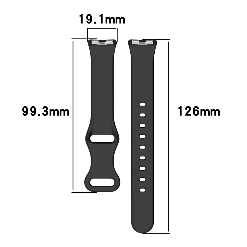 Unglaublich Bequem Huawei Band 9 / Huawei Band 8 Silikon Universell Armband