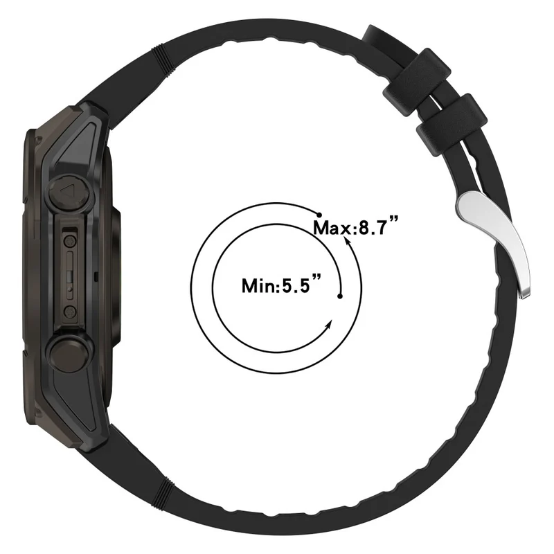 Flexibel Garmin Smartwatch Silikon Universell Armband
