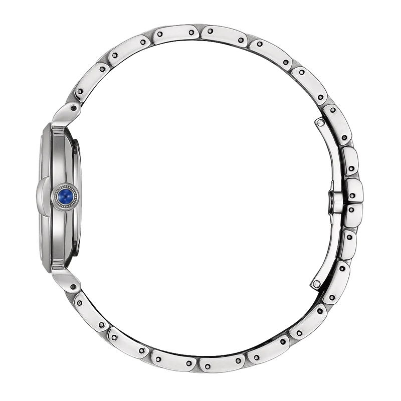 Citizen L EM1070-83A Damenuhr Silber • Eco-Drive Solarquarz • Saphirglas