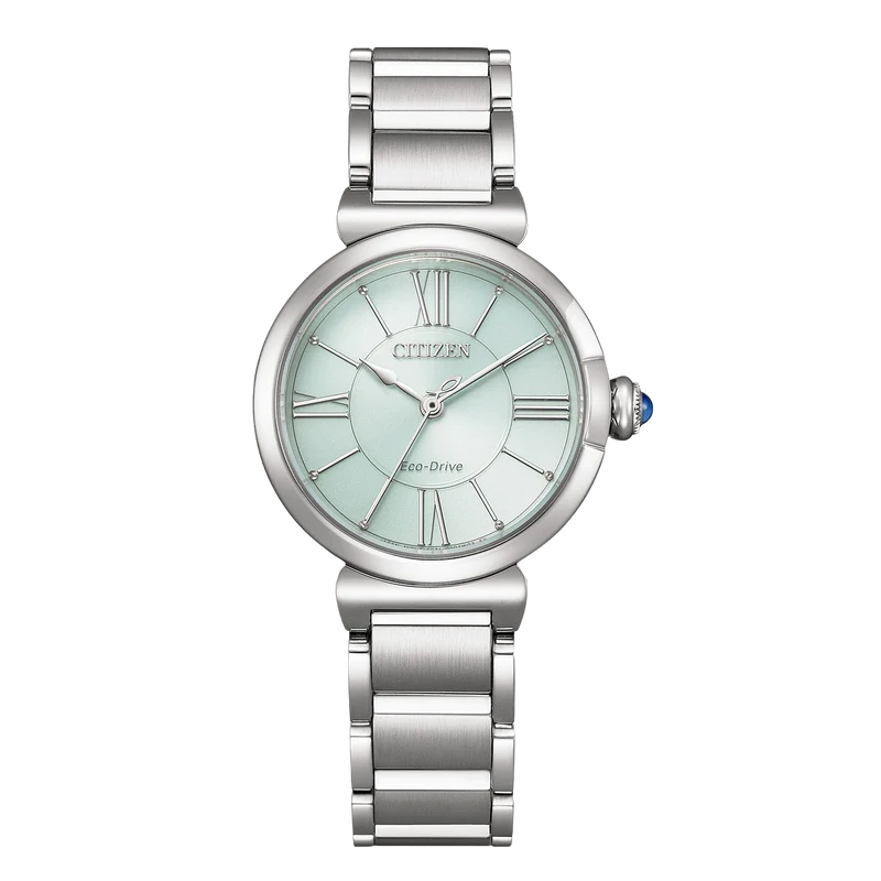 Citizen L EM1070-83A Damenuhr Silber • Eco-Drive Solarquarz • Saphirglas