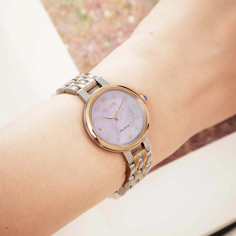 Citizen EM0996-84Y Damen Armbanduhr • Saphirglas • Eco-Drive Solar