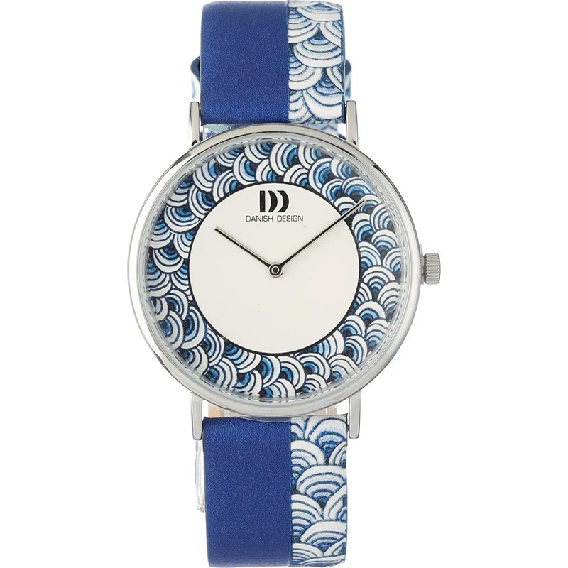 Danish Design Delft Blue IV51Q1173-SET Damen Armbanduhr Blau • Limitierte Edition • Miyota Quarzwerk