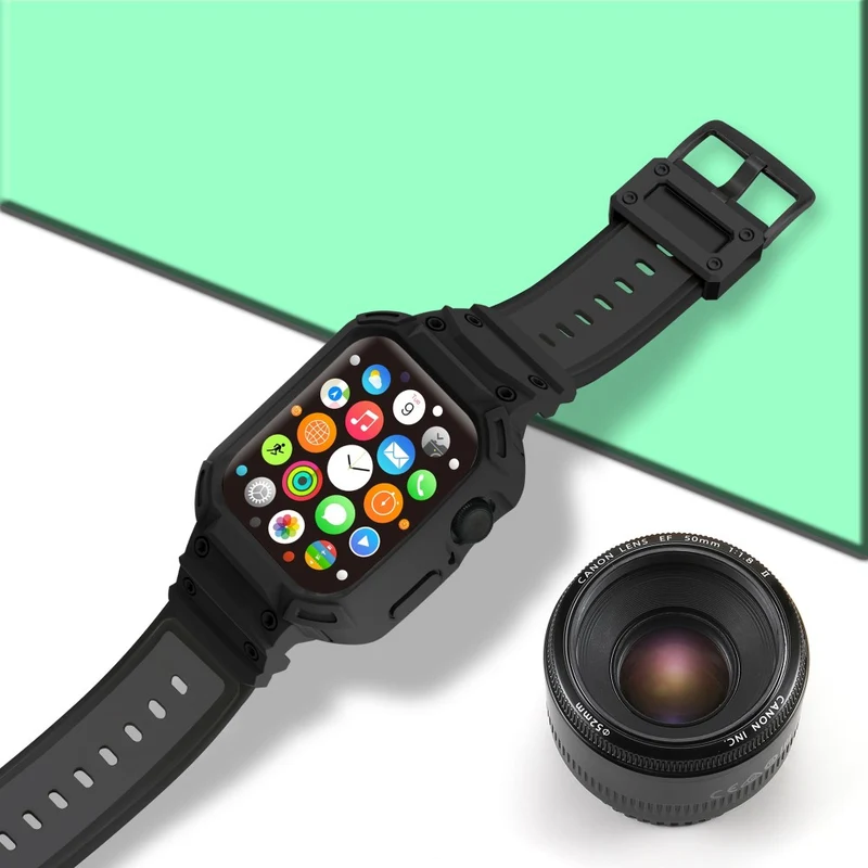 Richtig Gemütlich Apple Watch Series 10 42mm Silikon Armband