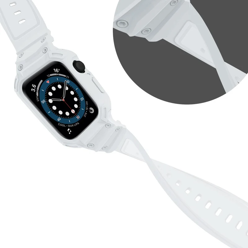 Richtig Gemütlich Apple Watch Series 10 42mm Silikon Armband