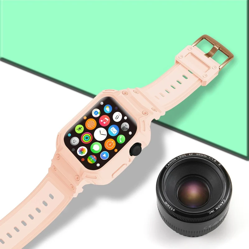 Richtig Gemütlich Apple Watch Series 10 42mm Silikon Armband