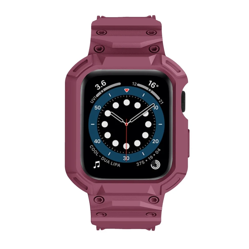 Richtig Gemütlich Apple Watch Series 10 42mm Silikon Armband