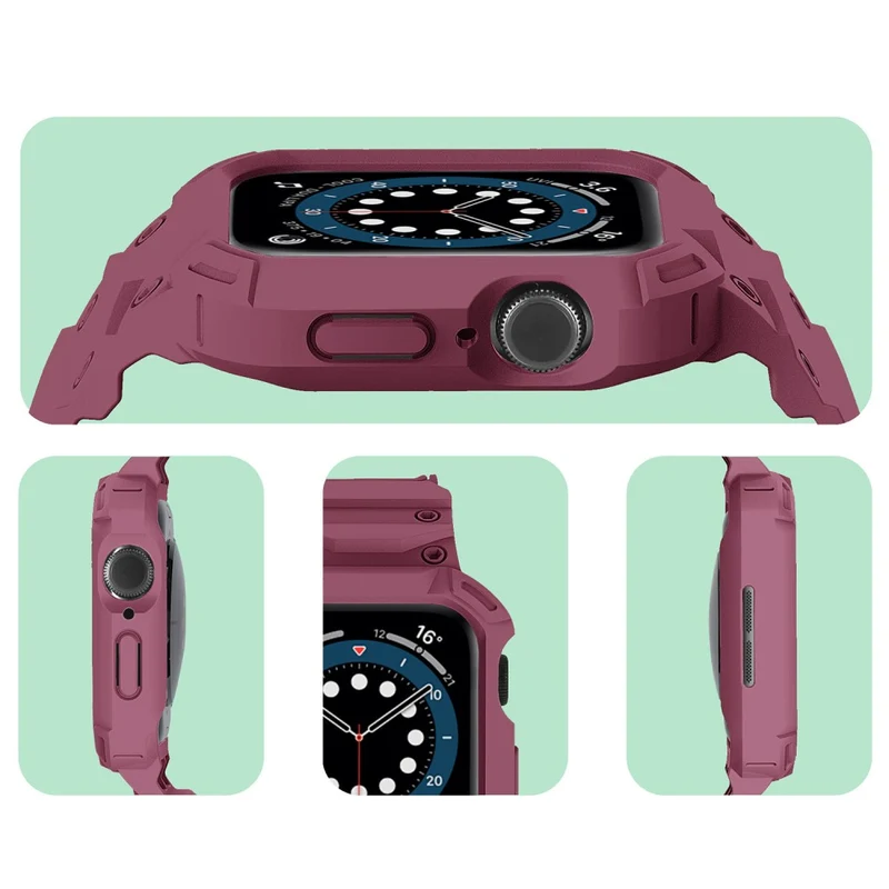 Richtig Gemütlich Apple Watch Series 10 42mm Silikon Armband