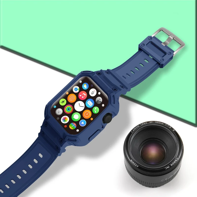 Richtig Gemütlich Apple Watch Series 10 42mm Silikon Armband