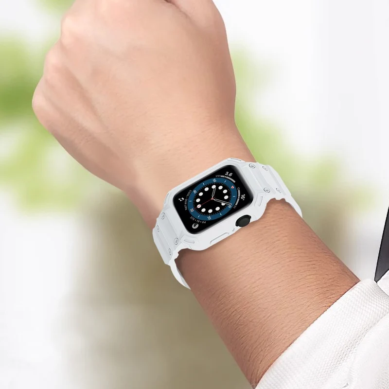 Super Süß Apple Watch Series 10 46mm Silikon Armband