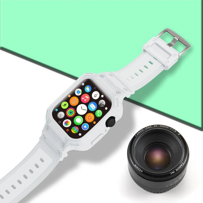 Super Süß Apple Watch Series 10 46mm Silikon Armband