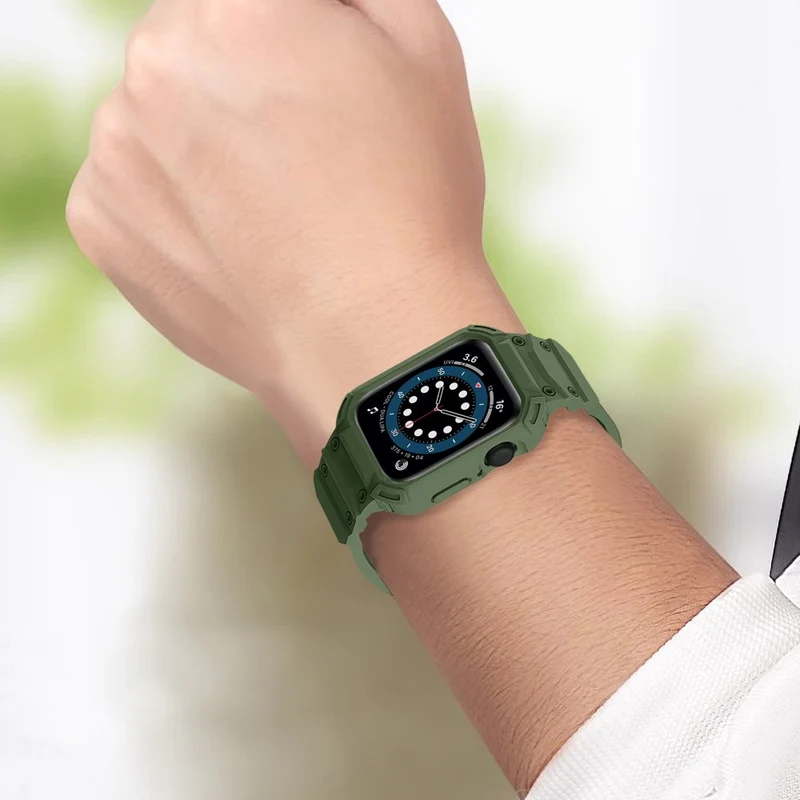 Super Süß Apple Watch Series 10 46mm Silikon Armband