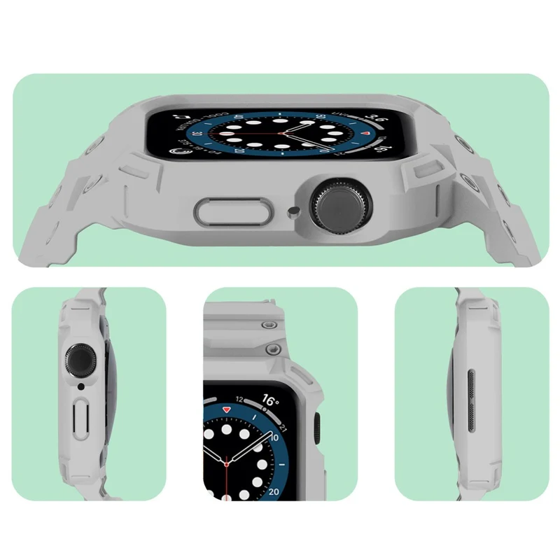 Super Süß Apple Watch Series 10 46mm Silikon Armband