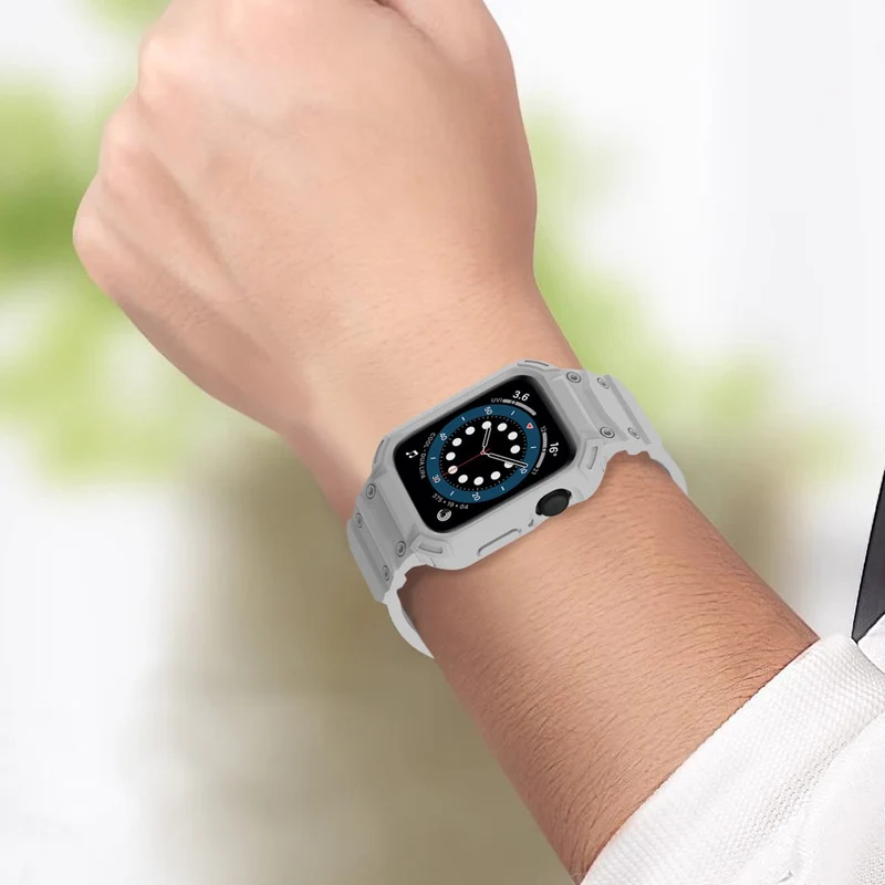 Super Süß Apple Watch Series 10 46mm Silikon Armband