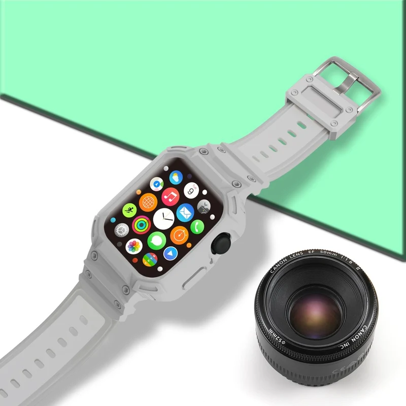 Super Süß Apple Watch Series 10 46mm Silikon Armband