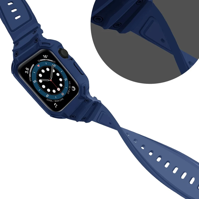 Super Süß Apple Watch Series 10 46mm Silikon Armband