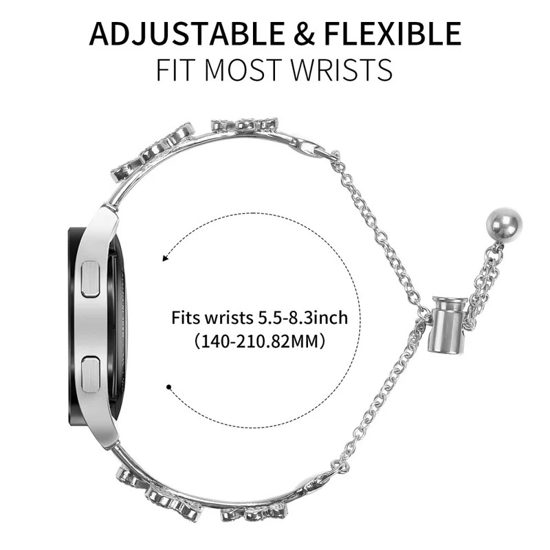 Auffallend Nett Garmin Forerunner 245 / Garmin Forerunner 245 Music Metall Universell Armband