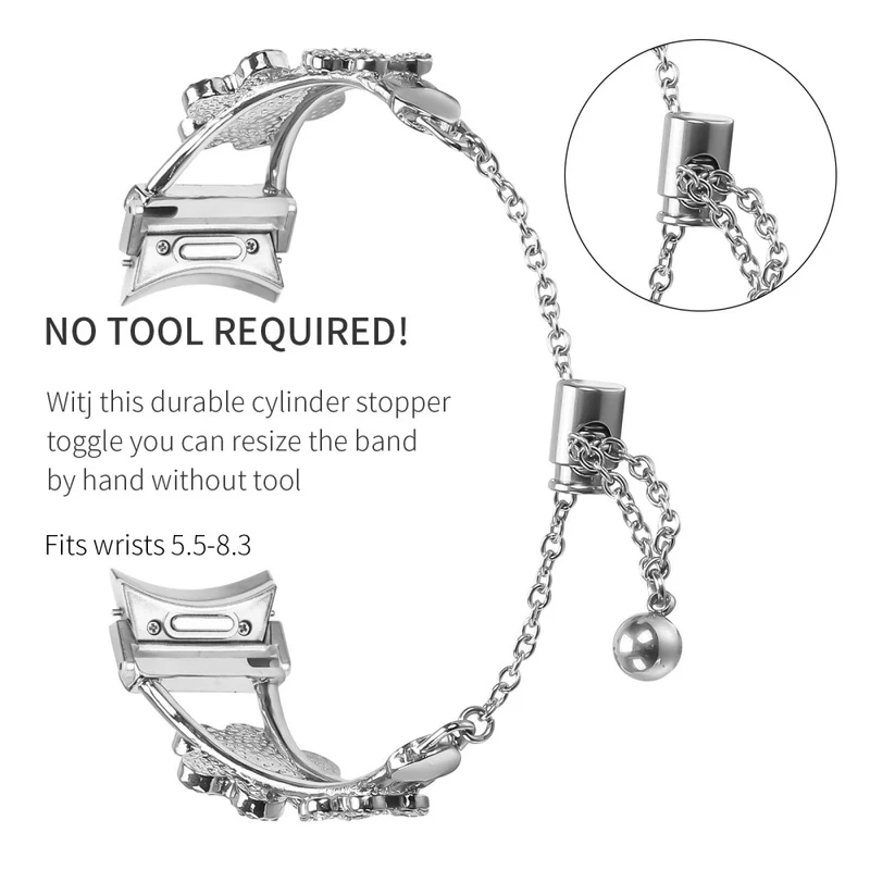 Sehr Gut Samsung Galaxy Watch 7 40mm / Samsung Galaxy Watch 7 44mm Metall Universell Armband