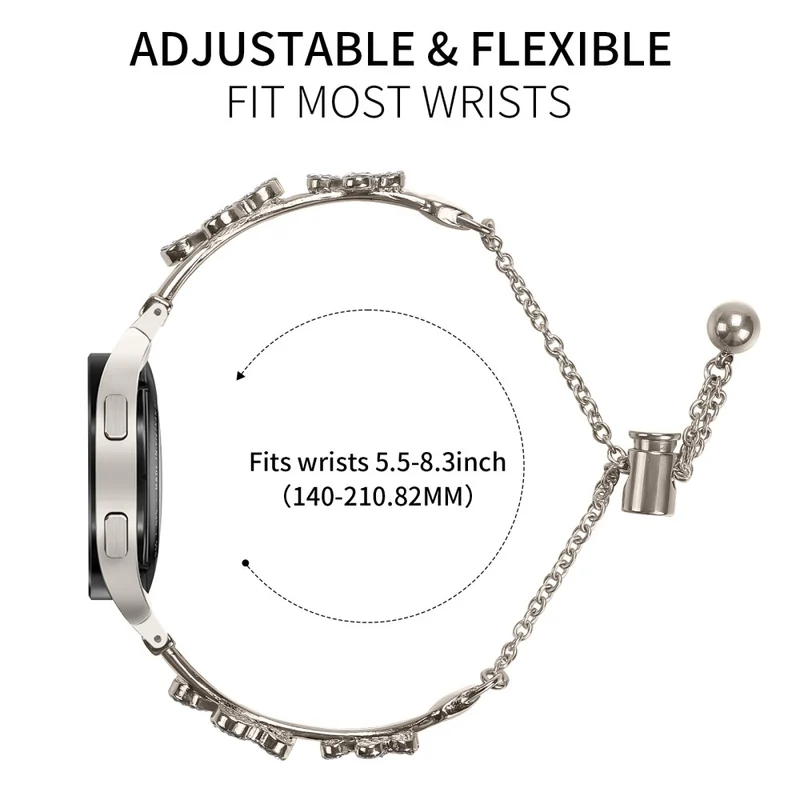 Mega Stylisch Samsung Galaxy Watch 7 40mm / Samsung Galaxy Watch 7 44mm Metall Universell Armband