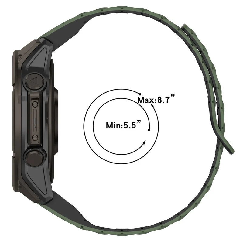 Weich Garmin Smartwatch Silikon Universell Armband