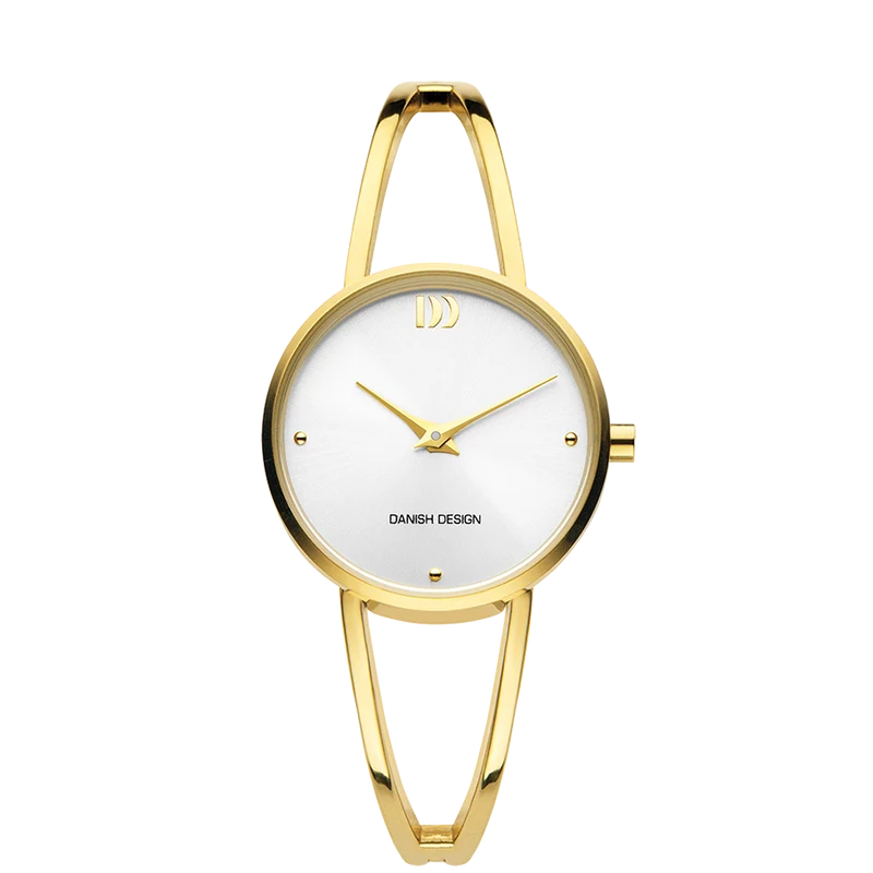 Danish Design Chloe IV05Q1230 Damen • Minimalistisches Armreif-Design • Mineralglas
