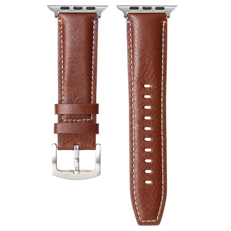 Mega Sympathisch Apple Smartwatch Echtes Leder Universell Armband