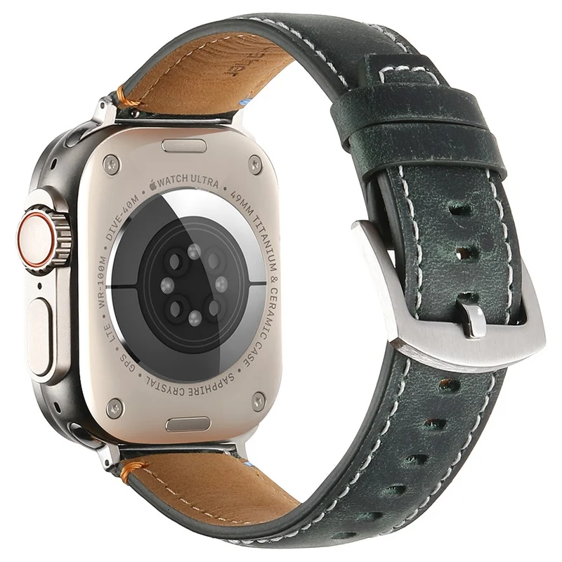 Mega Sympathisch Apple Smartwatch Echtes Leder Universell Armband