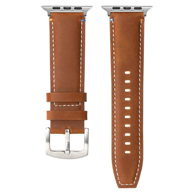 Mega Sympathisch Apple Smartwatch Echtes Leder Universell Armband