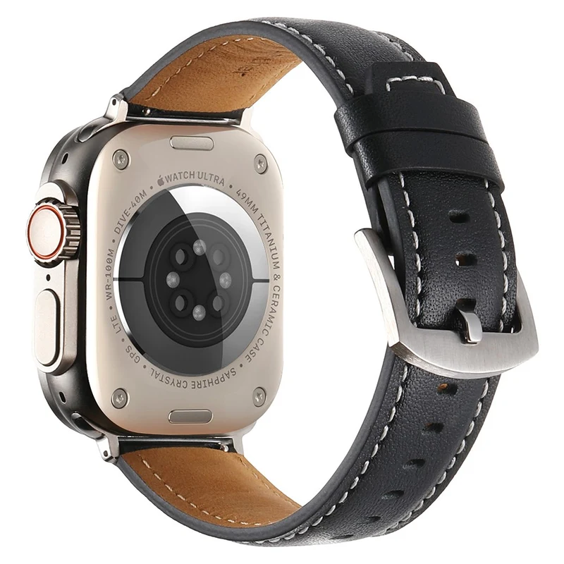 Unglaublich Sympathisch Apple Smartwatch Echtes Leder Universell Armband