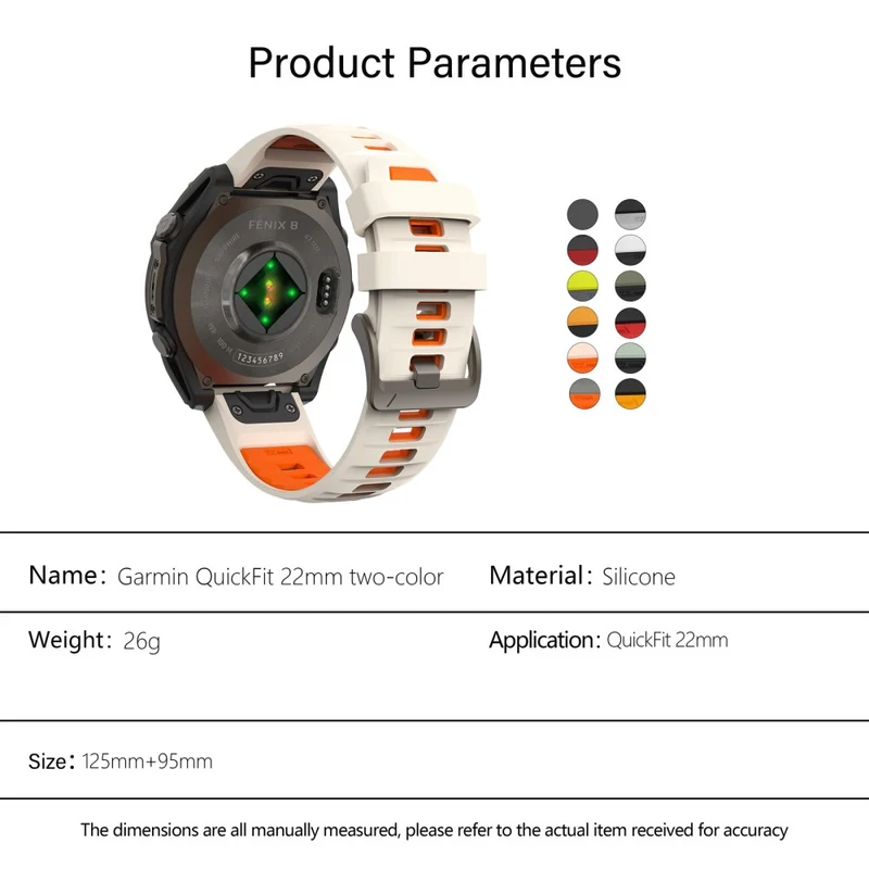 Super Bequem Garmin Smartwatch Silikon Universell Armband